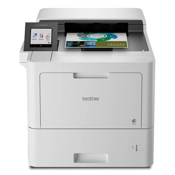 Brother HL-L9410CDN color laser printer with touchscreen and wireless connectivity