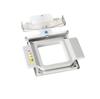 Brother embroidery hoop frame with magnetic clamp and metal mounting brackets