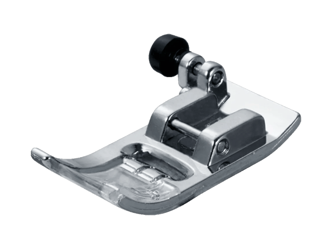 Brother sewing machine presser foot with metal construction and adjustable tension knob