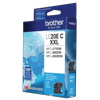Brother LC20EC XXL cyan ink cartridge box with 1200+ page yield for MFC-J775DW, MFC-J985DW, MFC-J5920DW