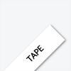 Brother TZE-241 laminated label tape cartridge with black text on white background