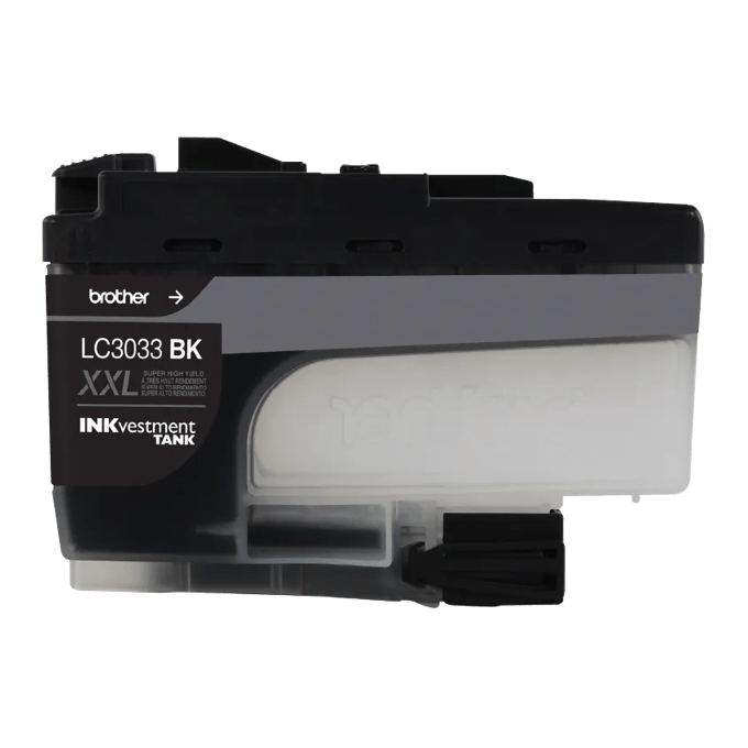 Brother LC3033BK super high-yield black ink cartridge with INKvestment tank technology