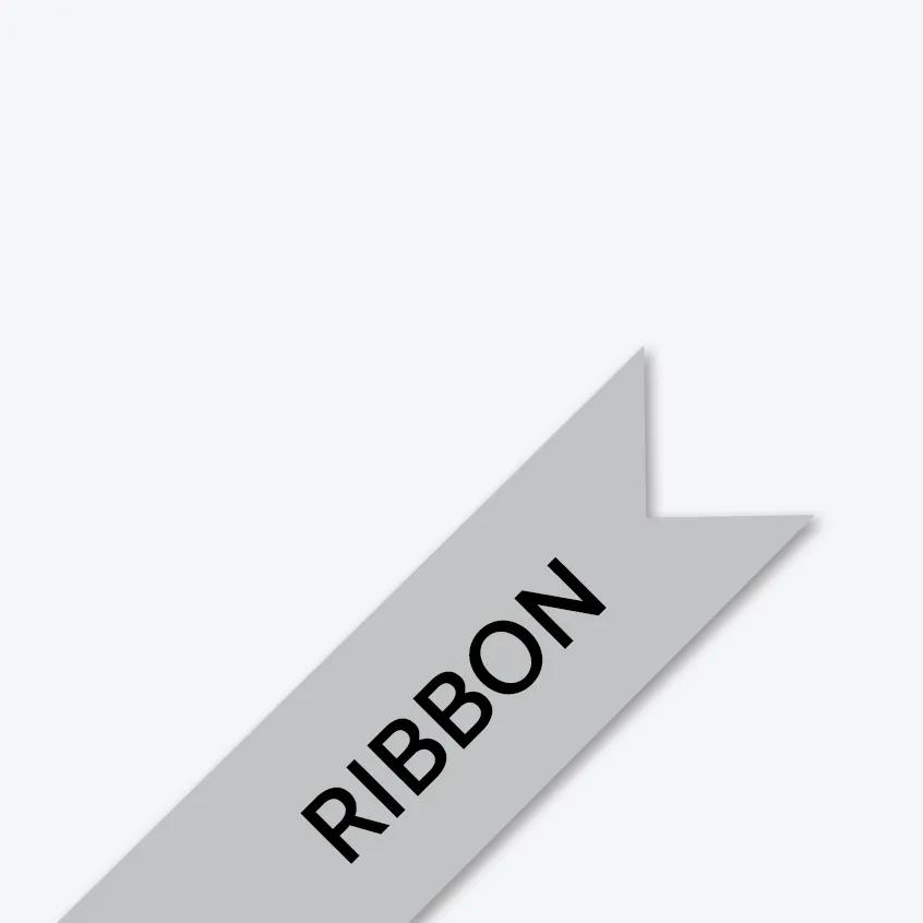 Brother genuine TZe-R931 non-adhesive black on silver ribbon tape for labeling