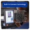 Brother Entrepreneur Pro W embroidery machine touchscreen displaying built-in camera technology
