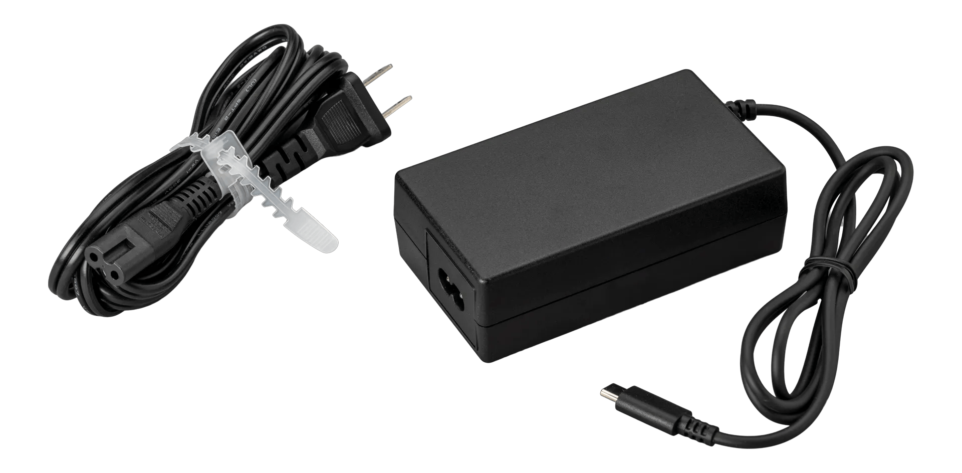 Brother USB-C power supply adapter with AC cord for label printers
