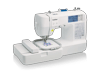 Brother LB6800 sewing and embroidery machine with LCD touchscreen and embroidery hoop