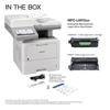 Brother MFC-L6915DW monochrome laser all-in-one printer with toner cartridge and drum unit included