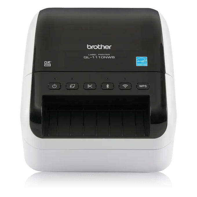 Brother QL-1110NWB Wide Format Professional Label Printer with Multiple Connectivity, , large