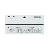 Brother printer leader sheet with step-by-step installation diagram