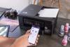 Impresora multifuncional de tanque de tinta Brother DCP-T730DW inalámbrica con control por aplicación móvil