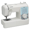 Brother XR3774 sewing machine with 37 built-in stitches and floral design panel