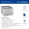 Brother HL-L8570CDW color laser printer with wireless connectivity and touchscreen