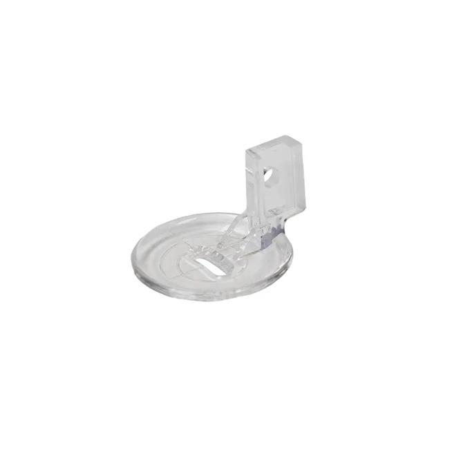 Brother sewing machine clear plastic bobbin cover with hinged attachment