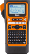 Brother P-touch EDGE label maker with QWERTY keyboard and LCD display