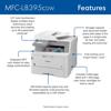 Brother MFC-L8395CDW color laser all-in-one printer with touchscreen and wireless connectivity