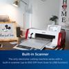 Brother electronic cutting machine with built-in scanner on home desk