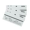 Brother printer leader sheets with step-by-step loading instructions