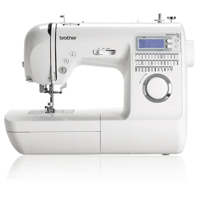Brother Innov-is 40 sewing machine with LCD screen and stitch selection dial