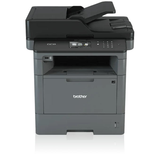 Brother DCP-L5500DN Business Monochrome Laser All-in-One Printer with Duplex Printing, , large
