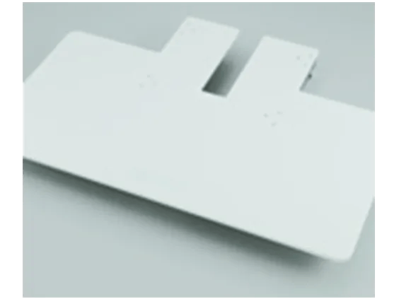 Brother printer paper tray with adjustable guides on white surface