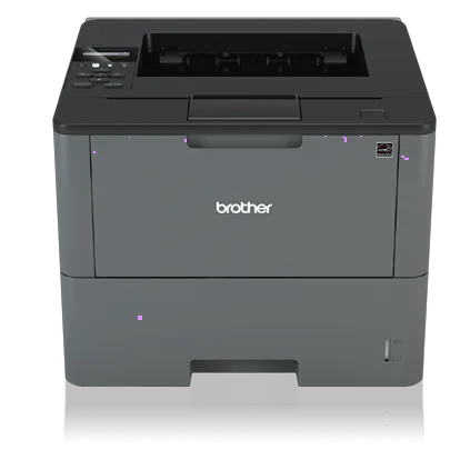 Brother HL-L6200DW monochrome laser printer with wireless connectivity and dual paper trays