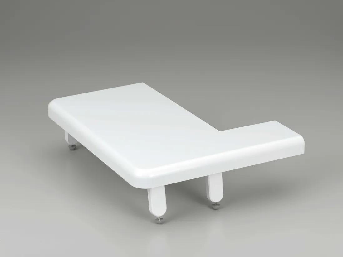 Brother air serger wide extension table with adjustable legs