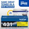 Brother Genuine TN433BK High-yield Black Toner Cartridge, , small