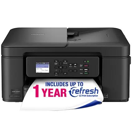 Brother MFC-J1360DWF all-in-one wireless inkjet printer with document feeder and touchscreen