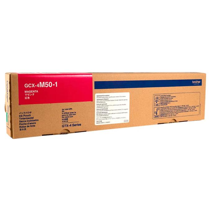 Bolsa de tinta magenta Brother GCX-4M50-1 para impresoras textiles GTX-4