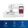 Brother SE725 embroidery and sewing machine with color LCD touchscreen and floral design