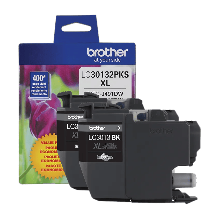 Brother LC30132PKS XL high-yield ink cartridge value pack with box