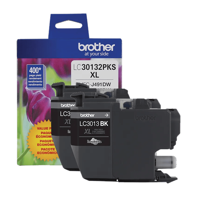 Brother LC30132PKS XL high-yield ink cartridge value pack with box