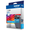 Brother Genuine LC402CS Standard-yield Cyan Ink Cartridge, Cyan, small