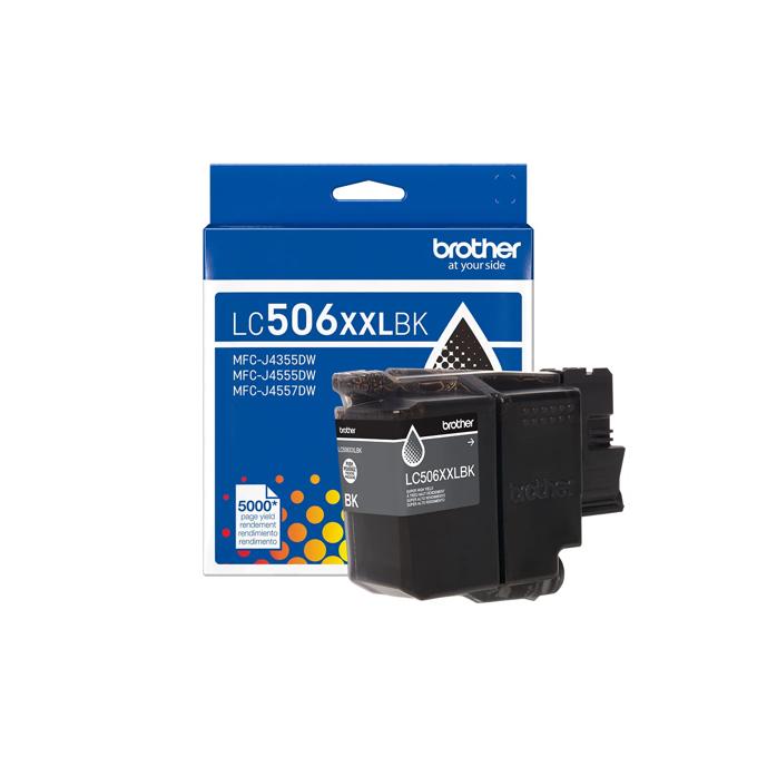 Brother Genuine LC506XXLBKS Super High Yield Black Ink Cartridge, , large