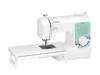 Brother GQ3700 sewing machine with wide table and floral design panel
