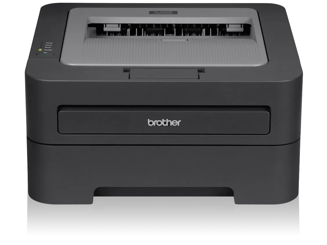 Brother HL-L2240D compact monochrome laser printer with automatic duplex printing