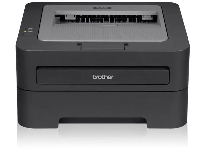 Brother HL-L2240D compact monochrome laser printer with automatic duplex printing
