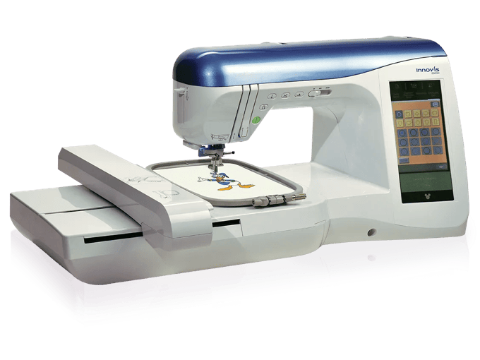 Brother Innov-is NV2800D sewing and embroidery machine with touchscreen and embroidery hoop
