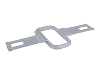 Brother embroidery hoop with adjustable clamps for fabric positioning