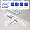 Brother laminated labels with tamper-evident security features on various surfaces