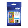 Brother Genuine LC3011C Standard-yield Cyan Ink Cartridge, Cyan, small