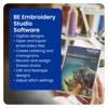 Brother BE Embroidery Studio software package with design digitization features