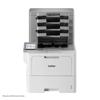 Brother laser printer with four-tray mailbox sorter attachment for organized document output