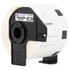 Brother DK-3235 removable white paper label roll in black cartridge