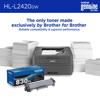 Brother RHLL2420DW Wireless Compact Monochrome Laser Printer with Duplex Printing, Refurbished, , small