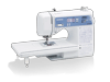 Brother XR9550PRW Project Runway computerized sewing machine with LCD screen and wide table