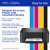 Brother MFC-J1260W all-in-one wireless inkjet printer with color printouts