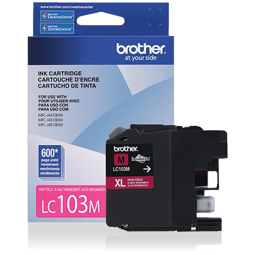 Brother Genuine LC103MS High-yield Magenta Ink Cartridge, , medium