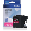 Brother LC103M high-yield magenta ink cartridge with packaging for all-in-one printers