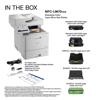 Brother MFC-L9670CDN color laser all-in-one printer with included accessories and toner cartridges
